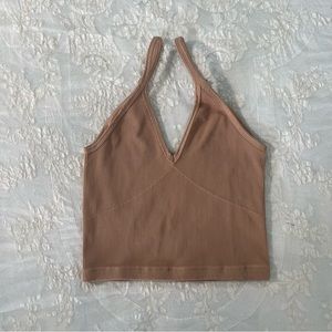 Free People Mushroom Happiness Runs V-neck Tank